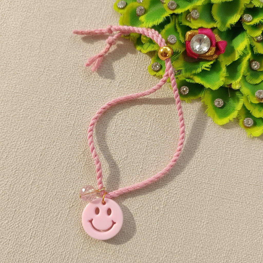 Girls Smiley Rakhi - Single