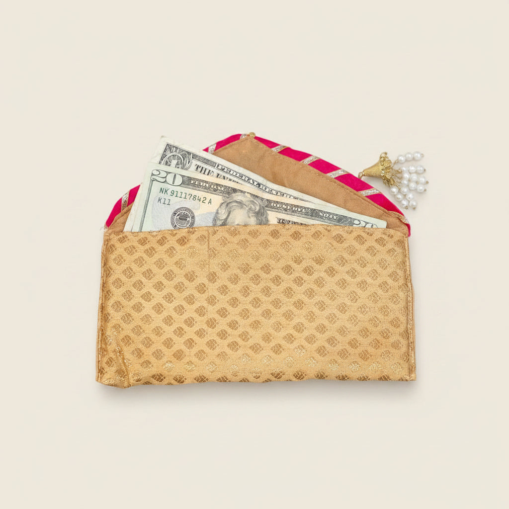 Golden Brocade Cash Envelopes!