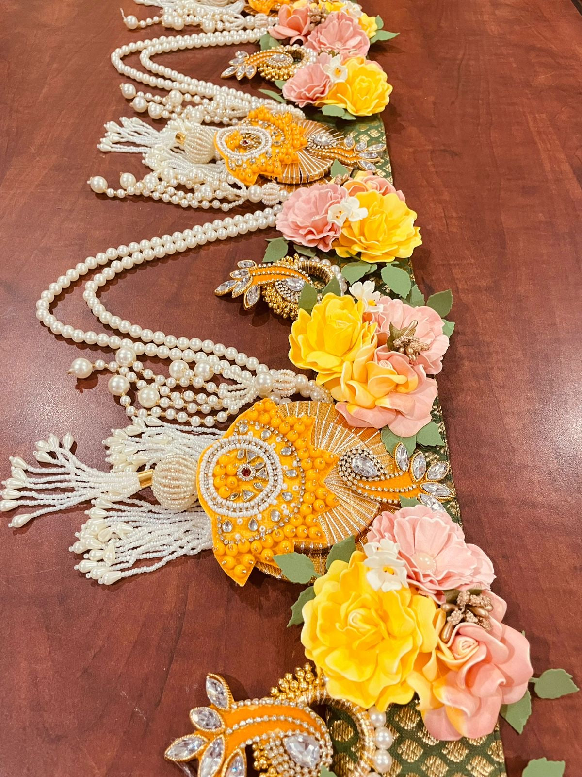 Heavy Yellow Peach Bandarwar