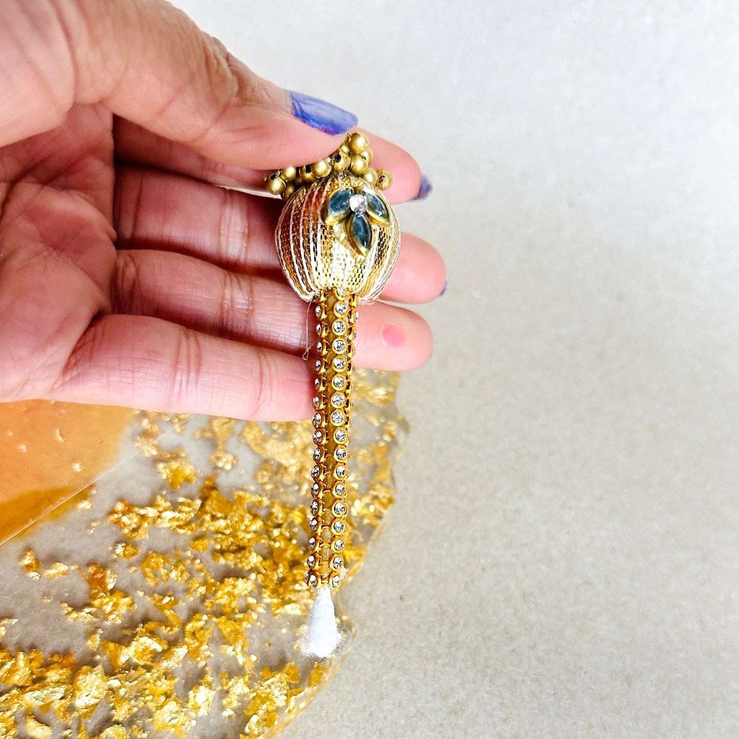 Tilak Thali Set – Roli Chawal Tray for Indian Weddings, Festivals, Pooja | Vivaah Collection