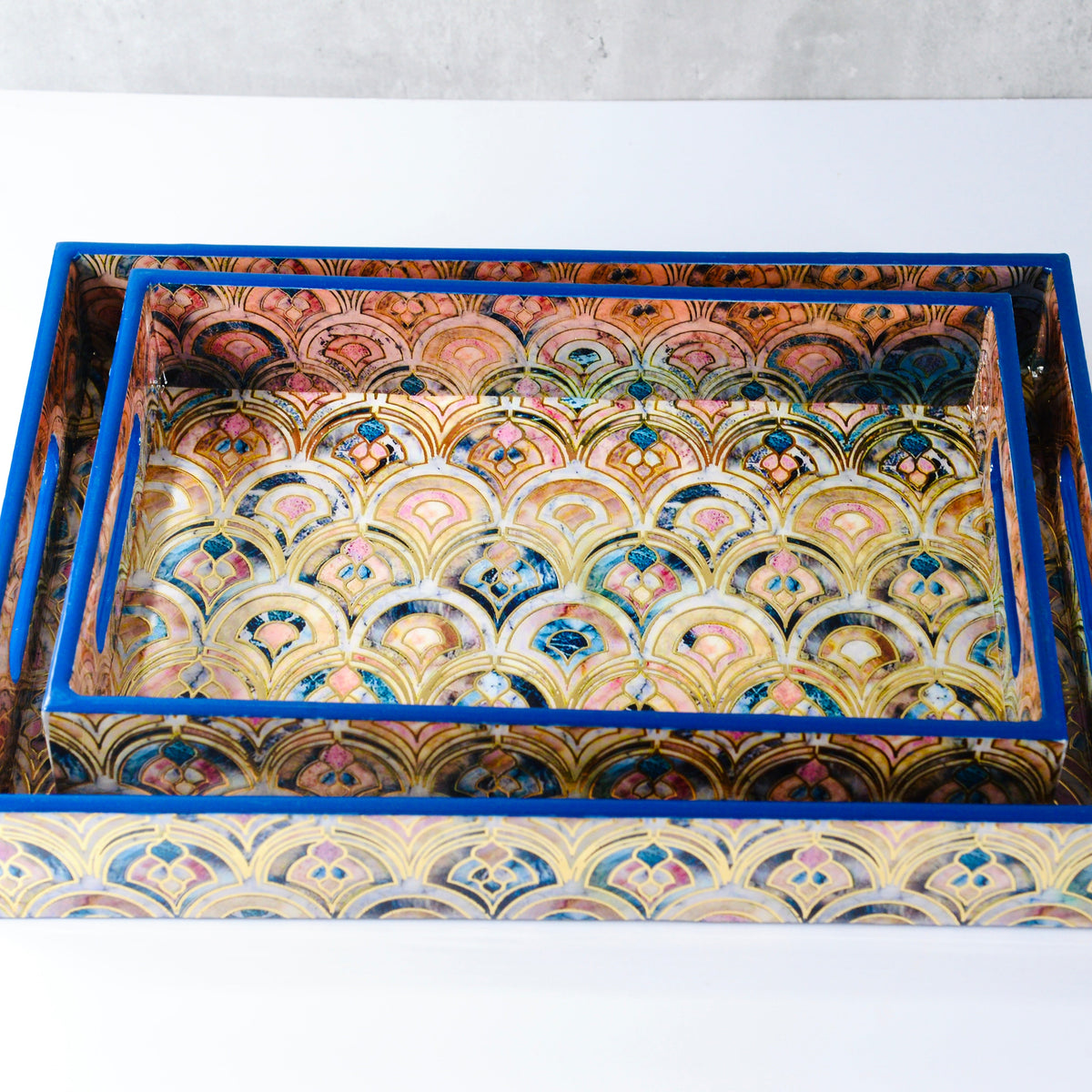 Evil Eye Protection & Gourmet Treats Rakhi Tray
