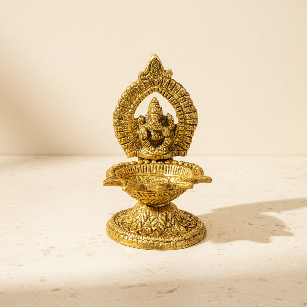 Ganesha 5 Batti Deepak