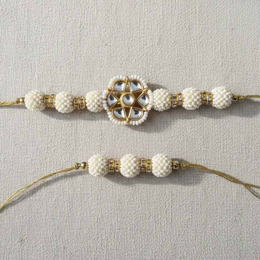 Moti Mohabbat Rakhi Set