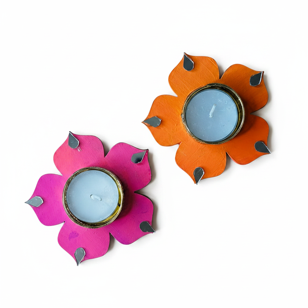 DIY Lotus Diya Base