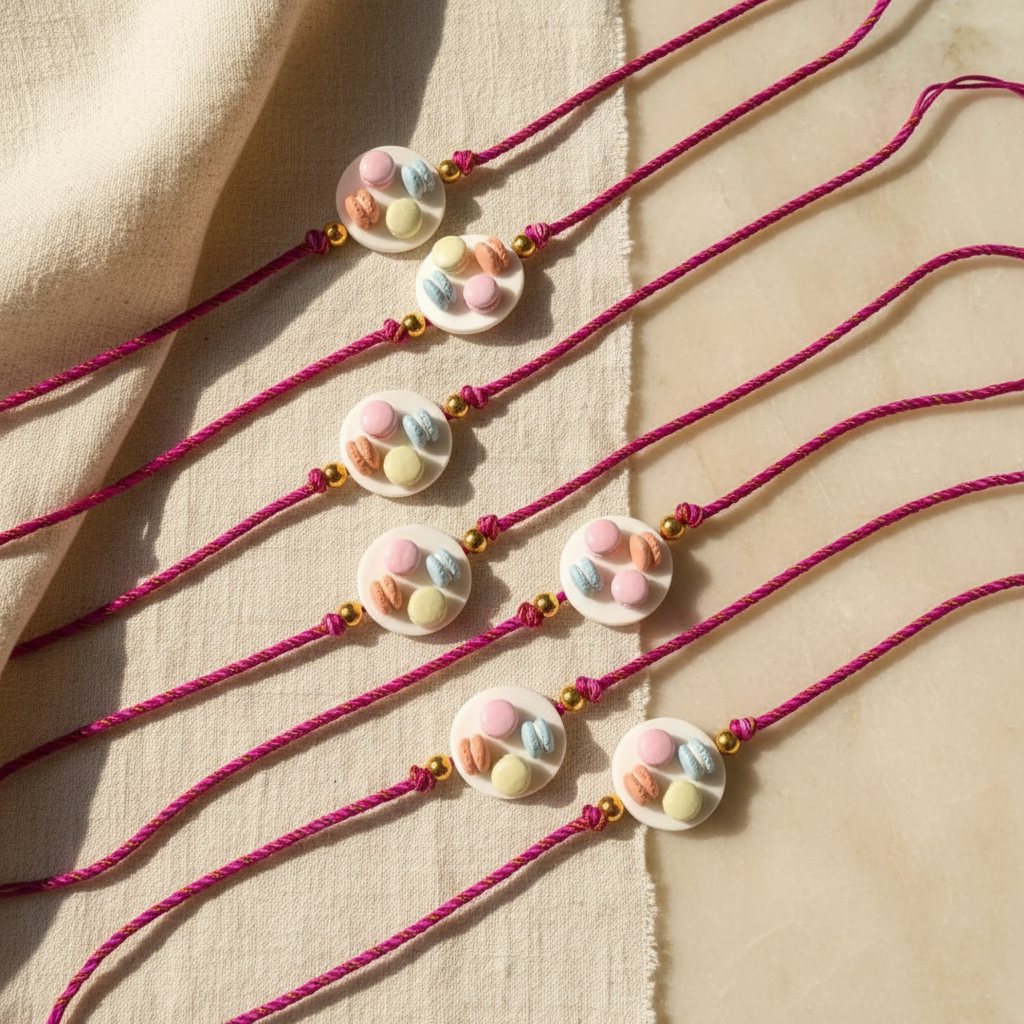 Macaroon Rakhi