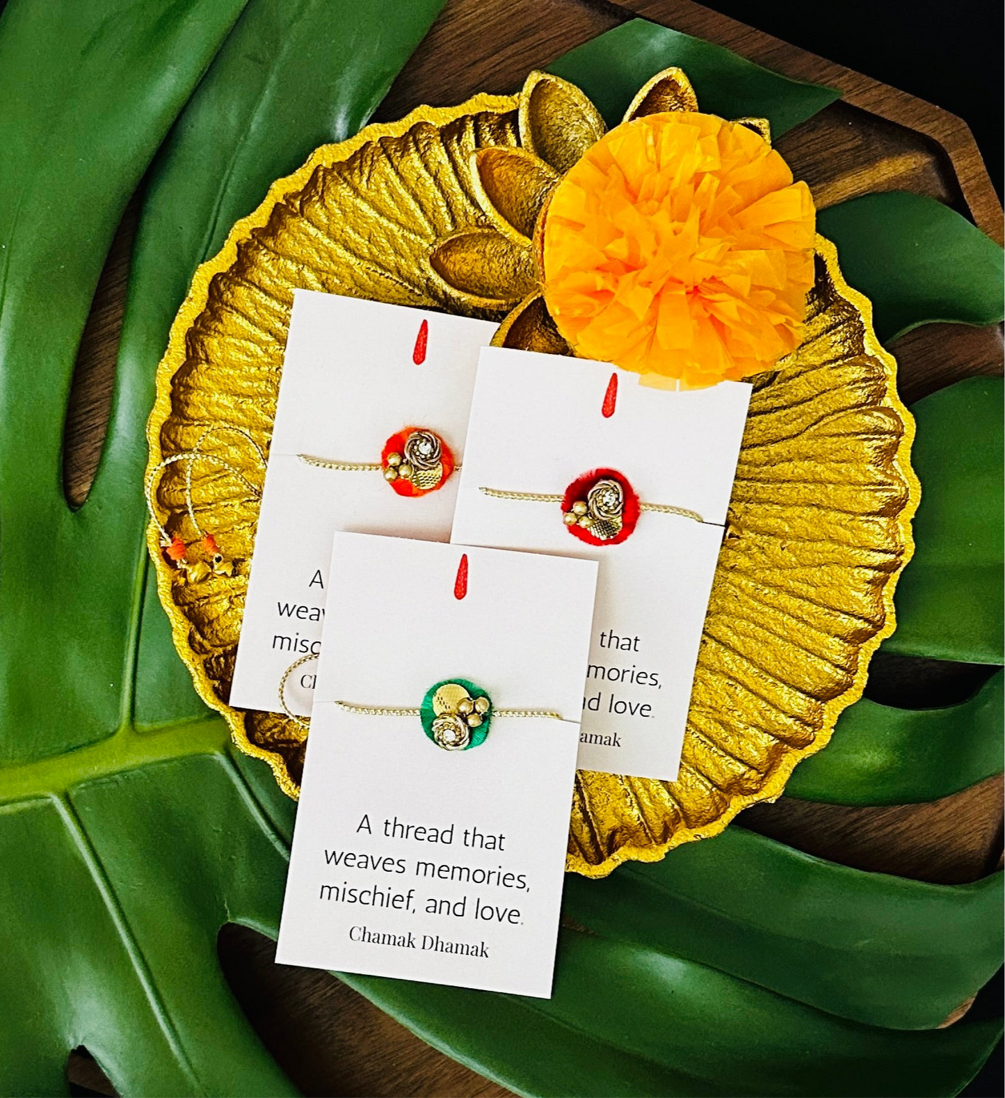 Gota Rakhi (3 Color) - Single