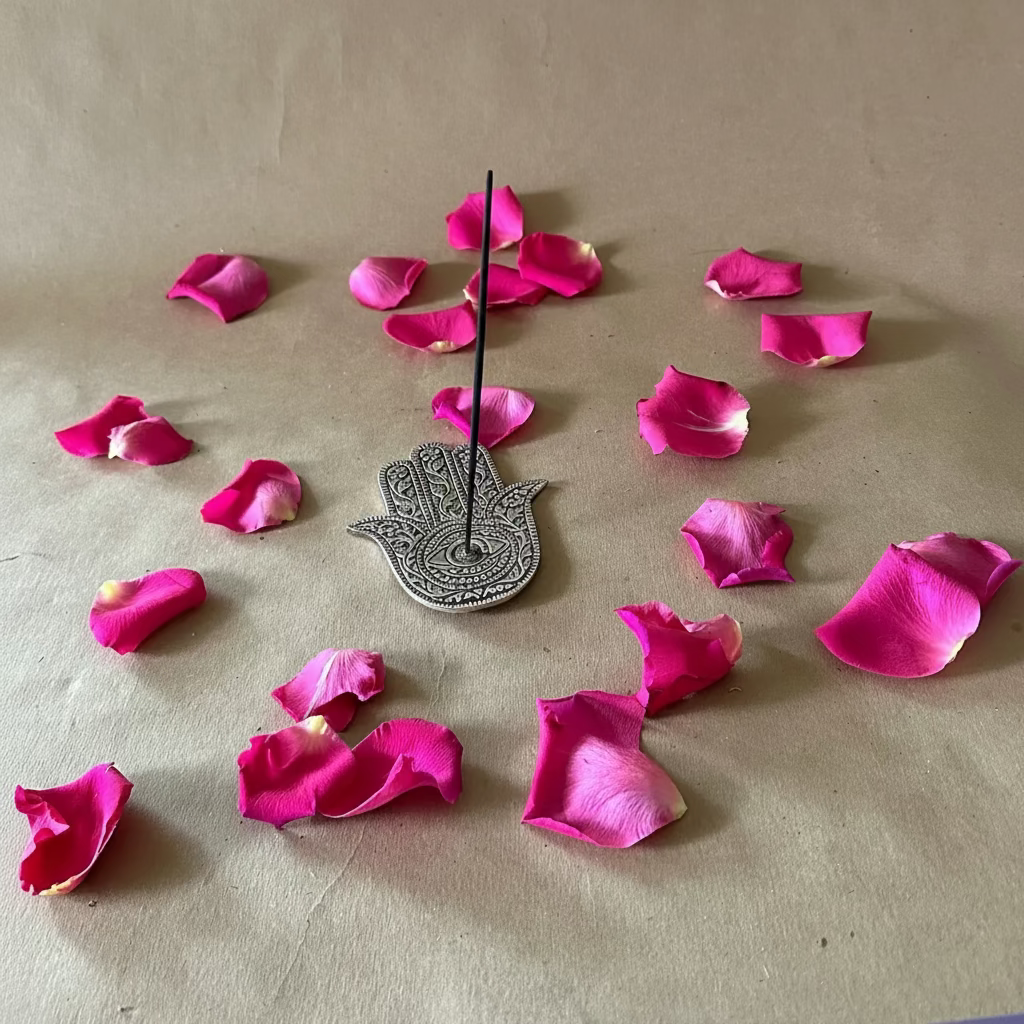 Hand-Shaped Incense or Dhoop Holder