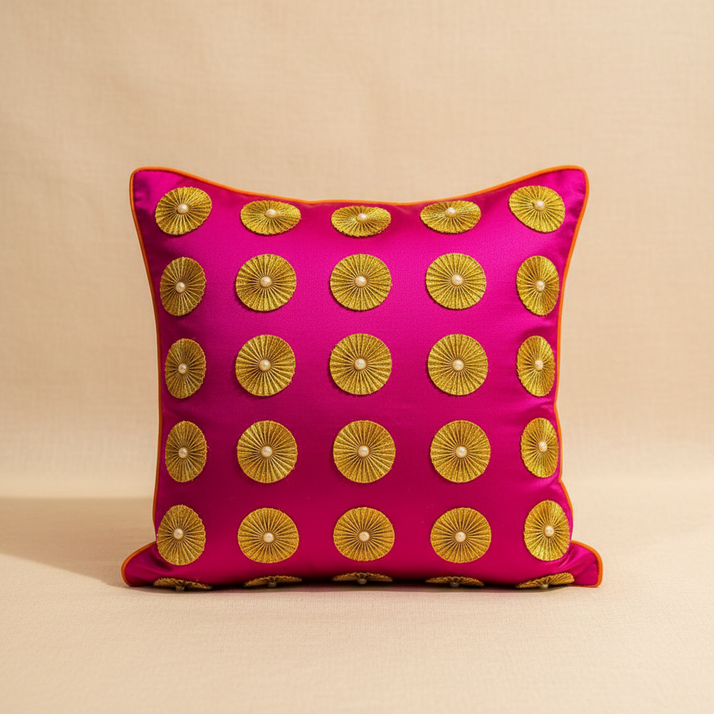 Pink & Orange Cushion Covers