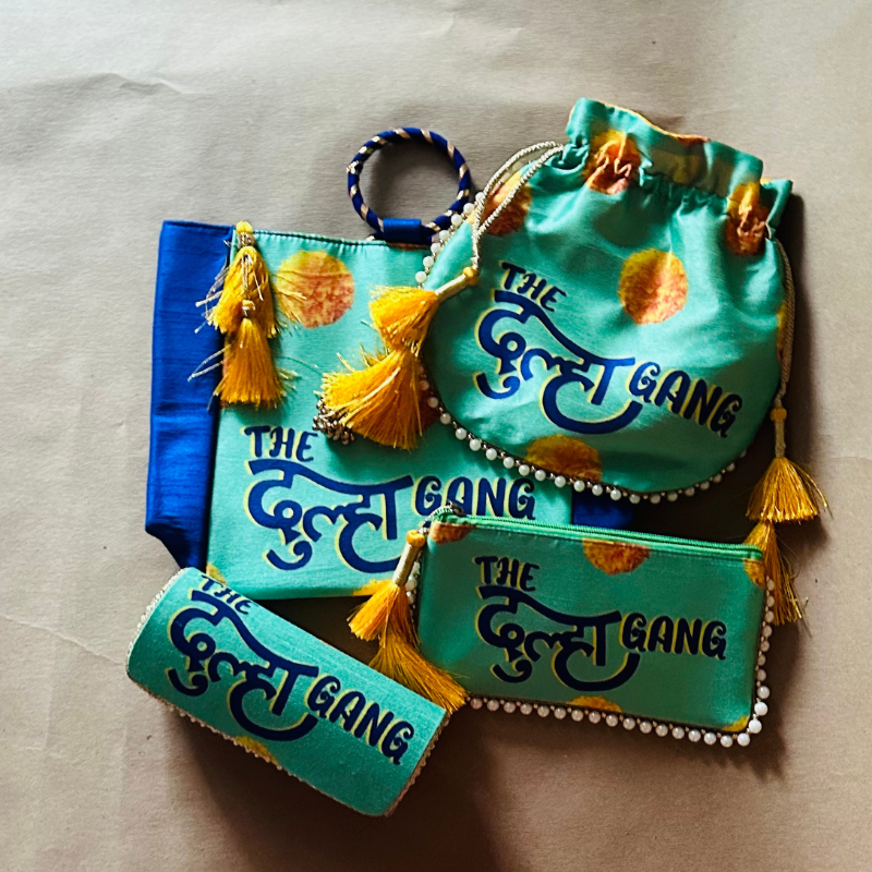 Dulhaniya Gang Swag – Bridal Accessory Set for the Wedding Crew