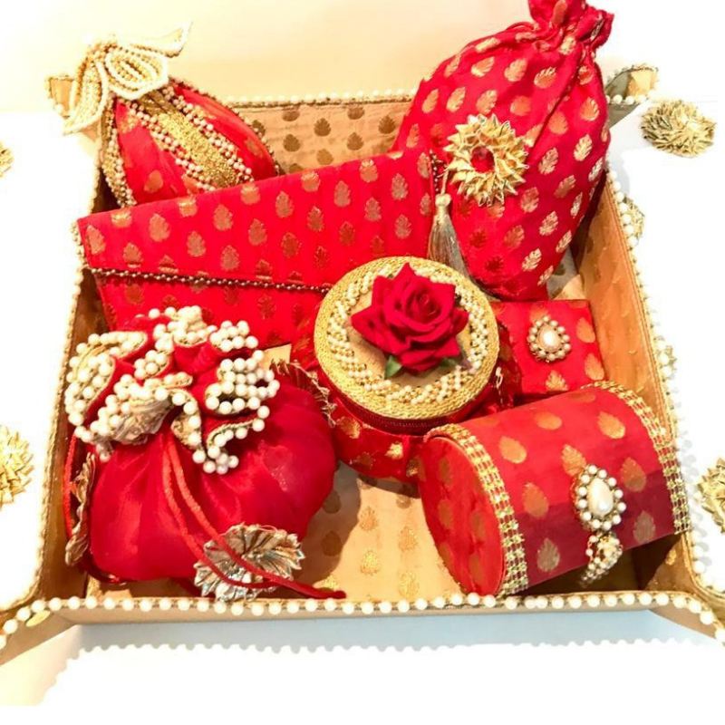 Bridal Shagun Set – Traditional Indian Wedding Gift Hamper