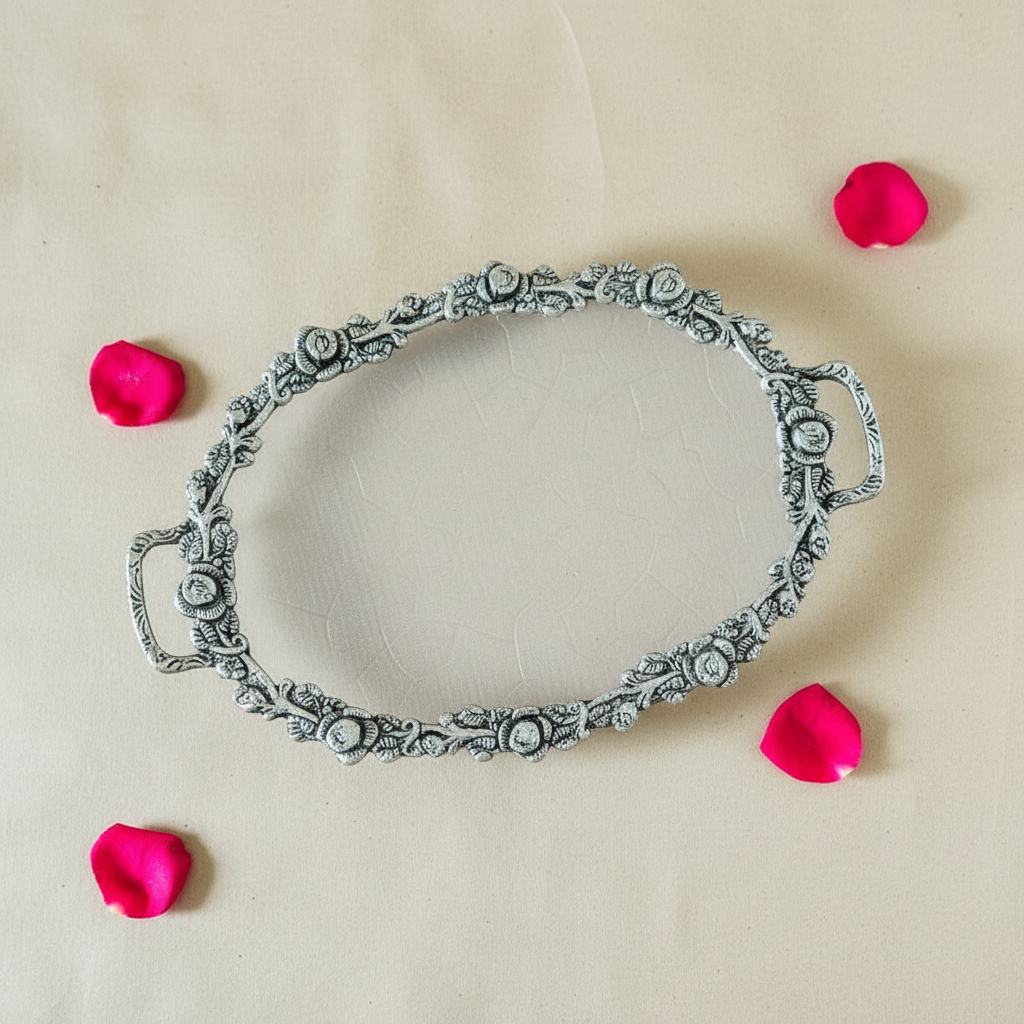 Silver Acrylic Tray