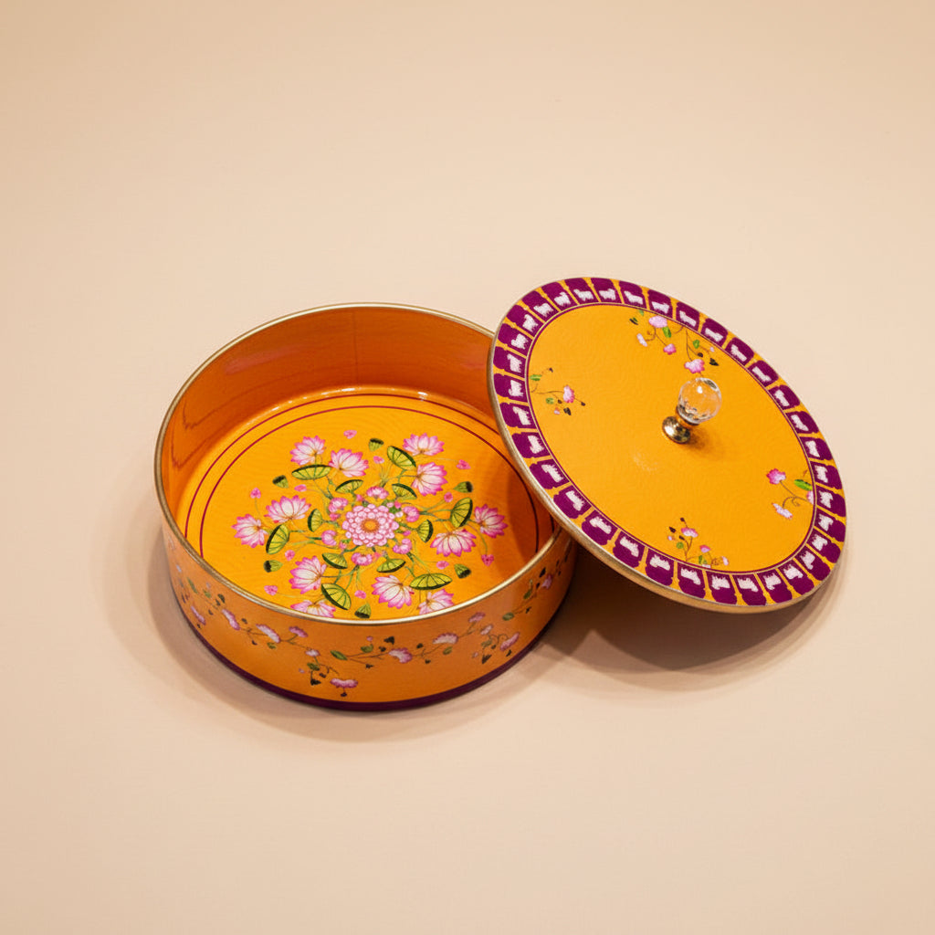 Artistic Pichwai Print Wooden Box
