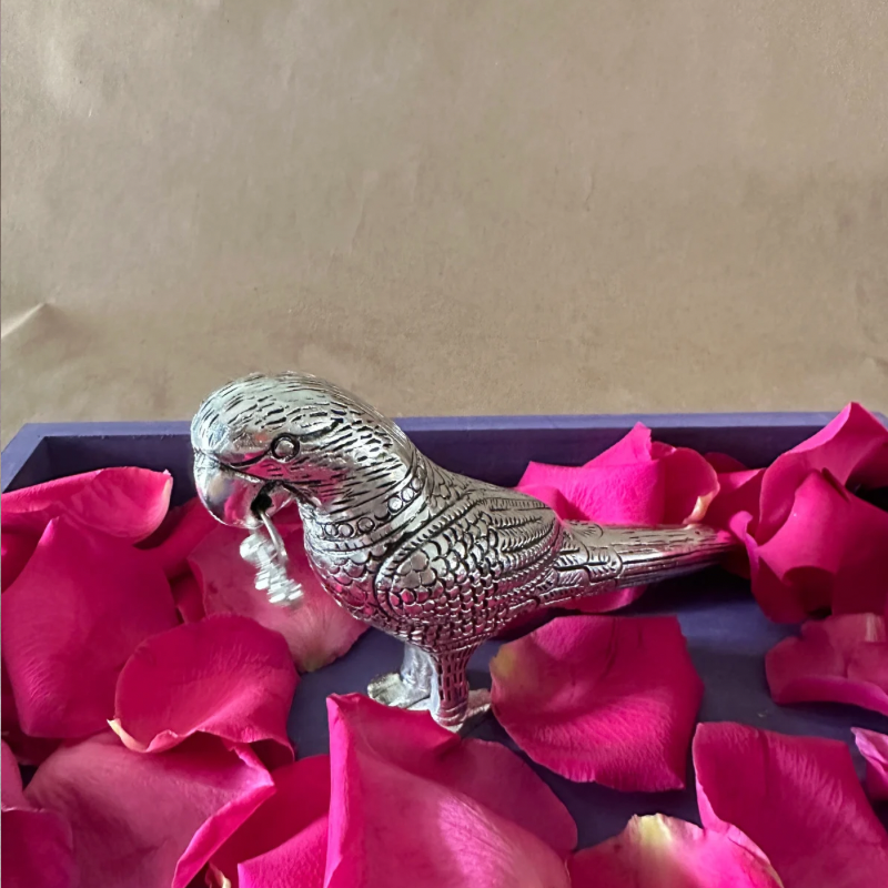 Parrot in German Silver