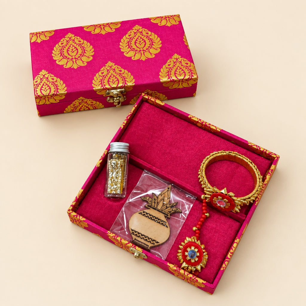 Kanjak Gift Box for Navratri | Kanjak Pooja Gift for Girls | Navratri Return Gift | Kumari Pujan Gift | DIY Diya Gift Set