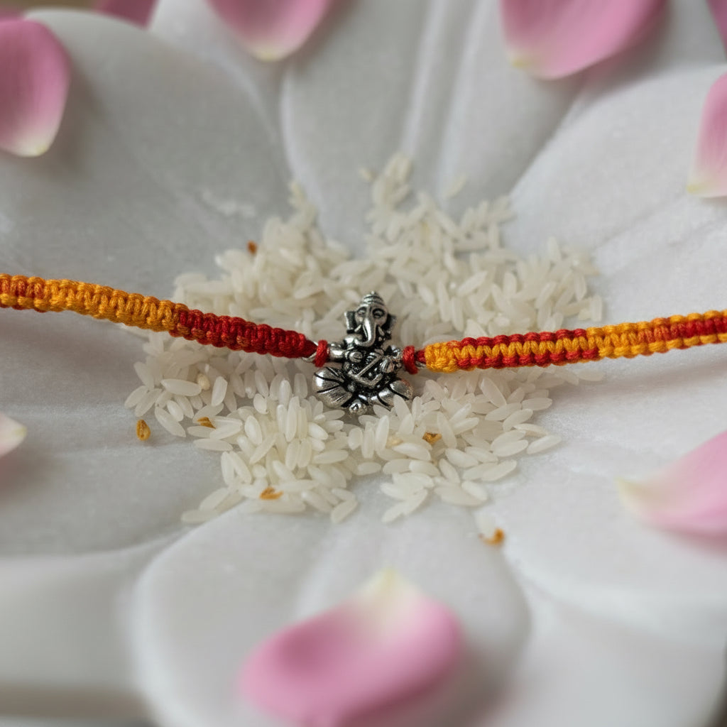Ganpati Blessing Rakhi
