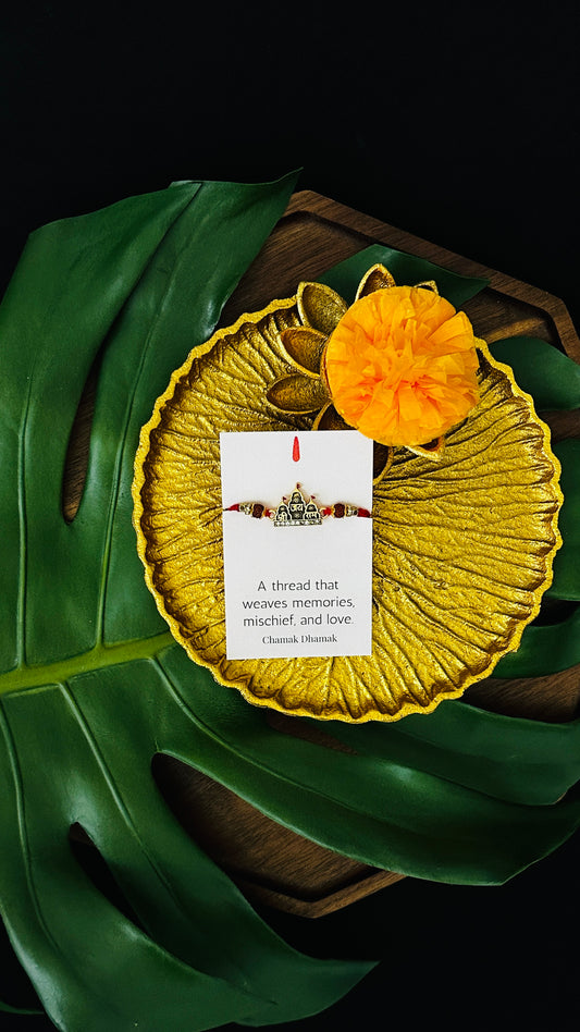 Ayodhya Mandir Rakhi - Single