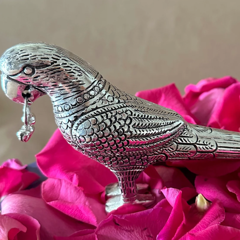 Parrot in German Silver