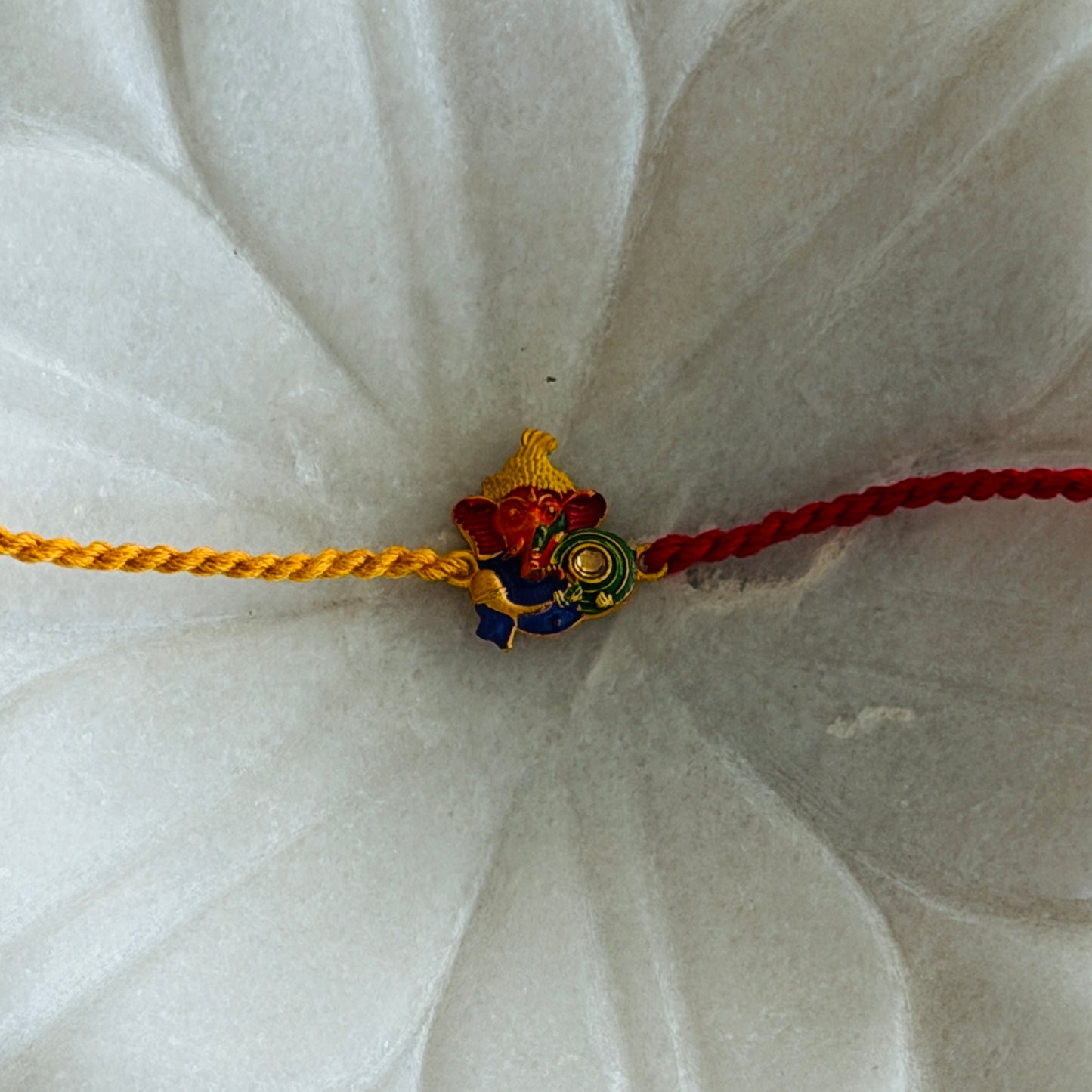 Colorful Ganeshji Rakhi - Single