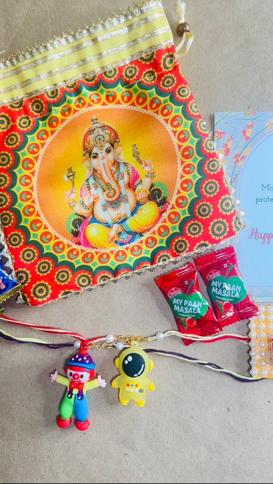 GaneshJi’s Blessings Kids Hamper with Nostalgic Candy