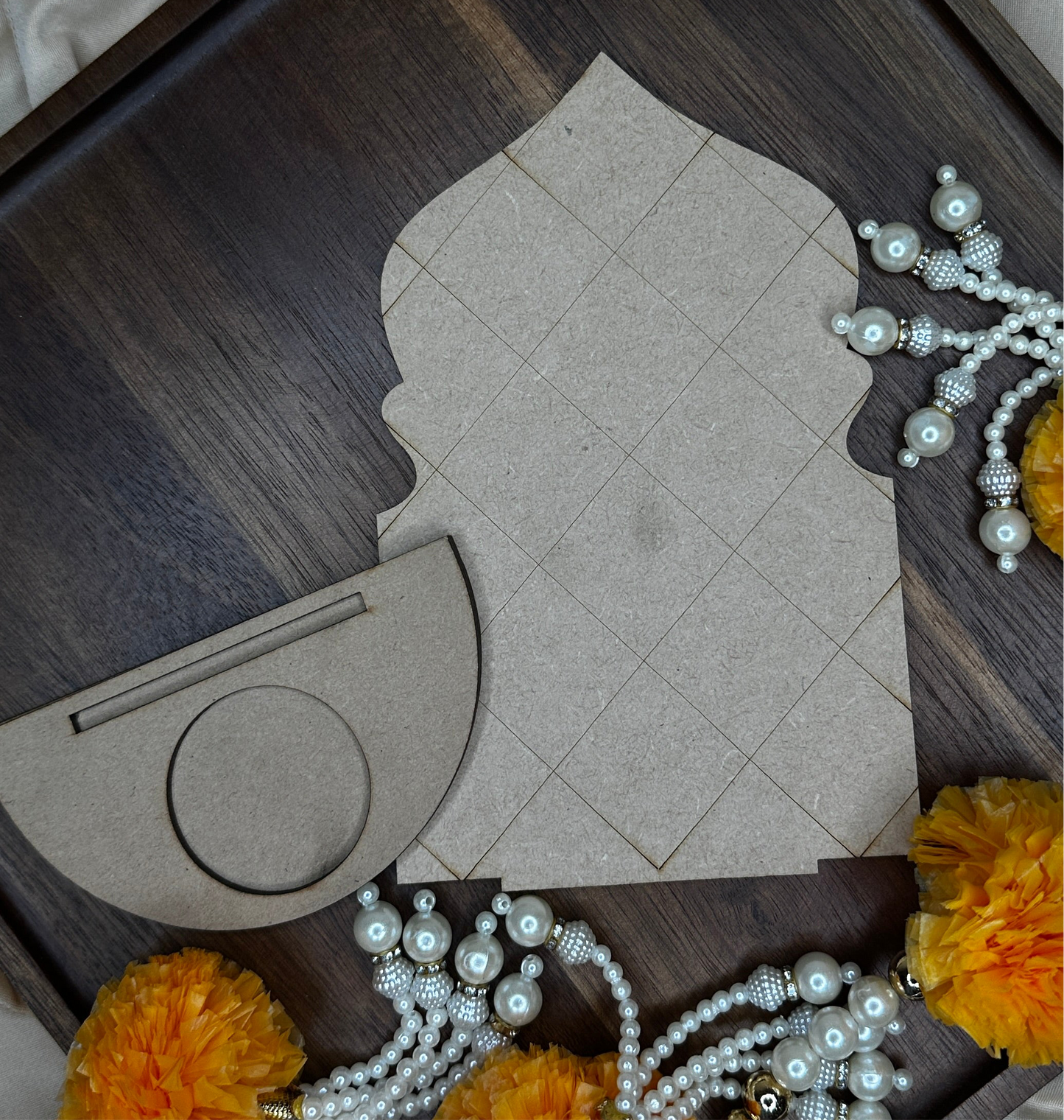 DIY Tabletop Jharokha with T-Light – Festive Craft | Chamak Dhamak USA