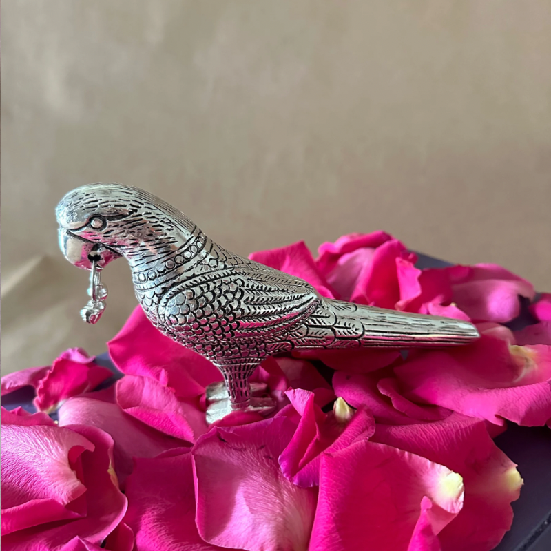 Parrot in German Silver