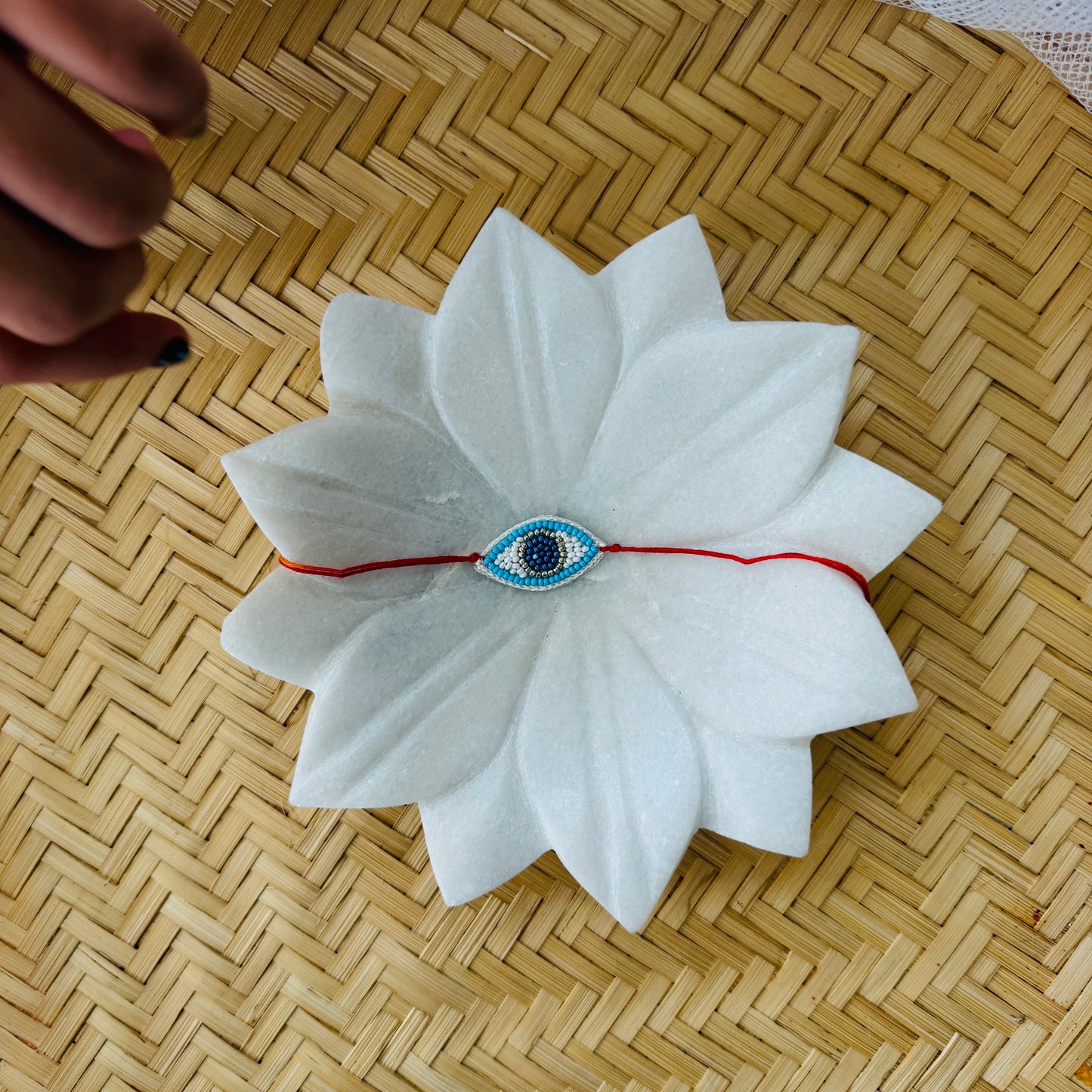 Evil Eye Beaded Rakhi