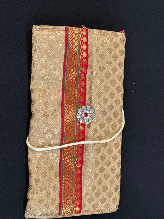 Golden Brocade Cash Envelopes!