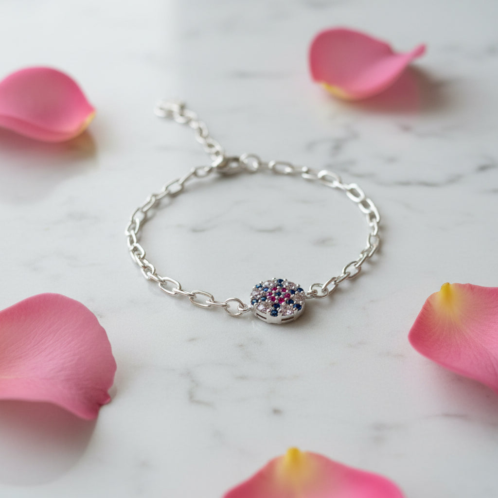 Sparkle Disc Rakhi