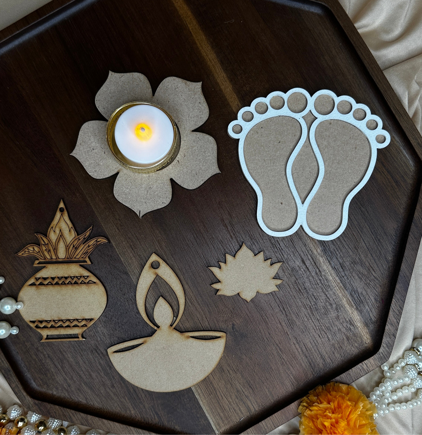 DIY Wooden Kalash Hanging Ornament – Festive Craft Décor | Chamak Dhamak USA