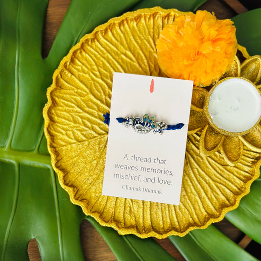 Peacock Rakhi - Single