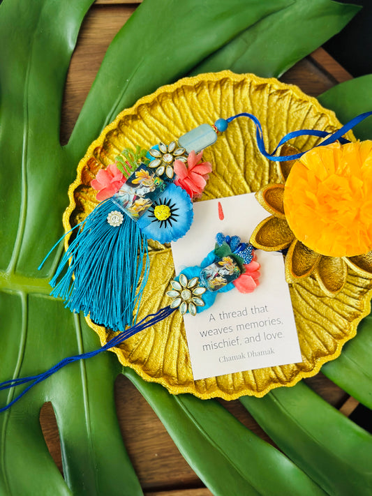 Radha Krishna -  Bhaiya Bhabhi Rakhi Set