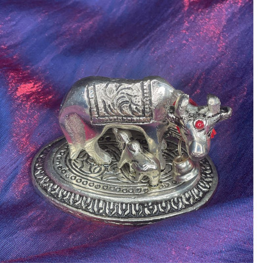 Nandi Cow in German Silver